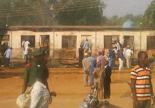 Fire at Kwara State Polytechnic