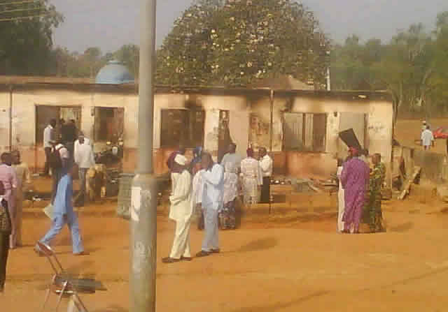 Fire at Kwara State Polytechnic